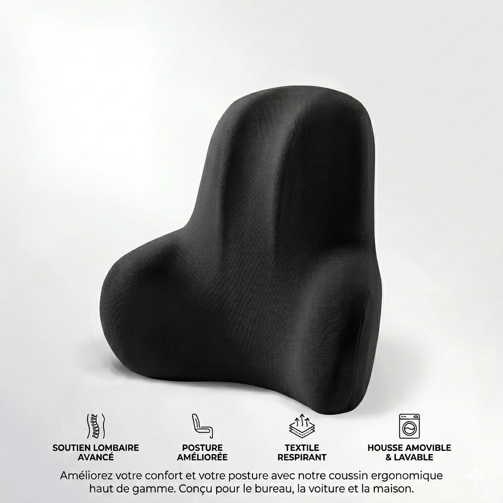Coussin Lombaire Voiture Ergonomique